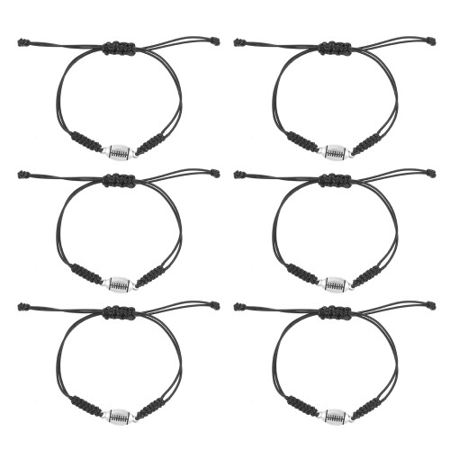 6 Pezzi Braccialetti Intrecciati Per Ragazzi E Ragazze