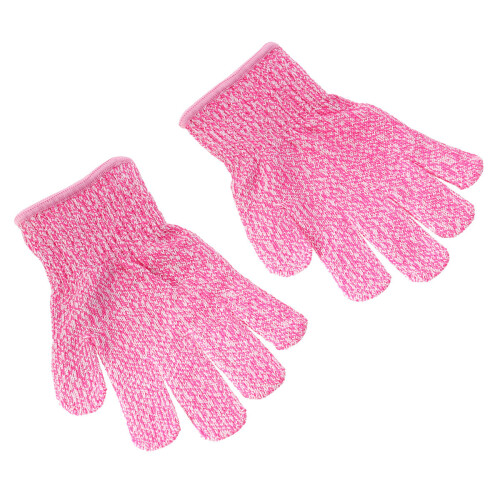 1 Par De De Proteção Corte Nível 5 Para Crianças (Rosa)