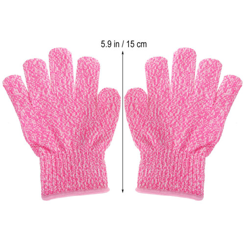 1 Par De De Proteção Corte Nível 5 Para Crianças (Rosa) 1