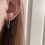 Par De Piercing Auricular Com Corrente Metálica 4