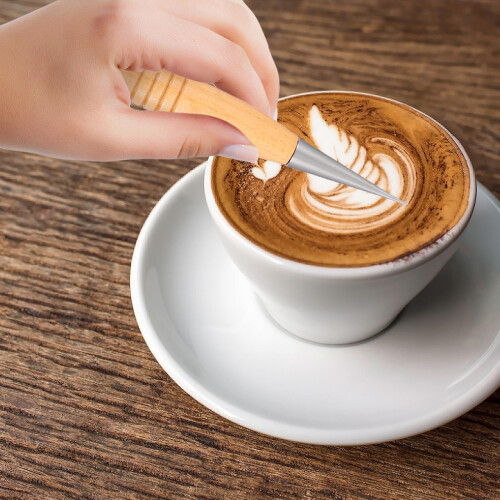 Para Com Café, Agulha, Ferramenta De Decoração Diy 2
