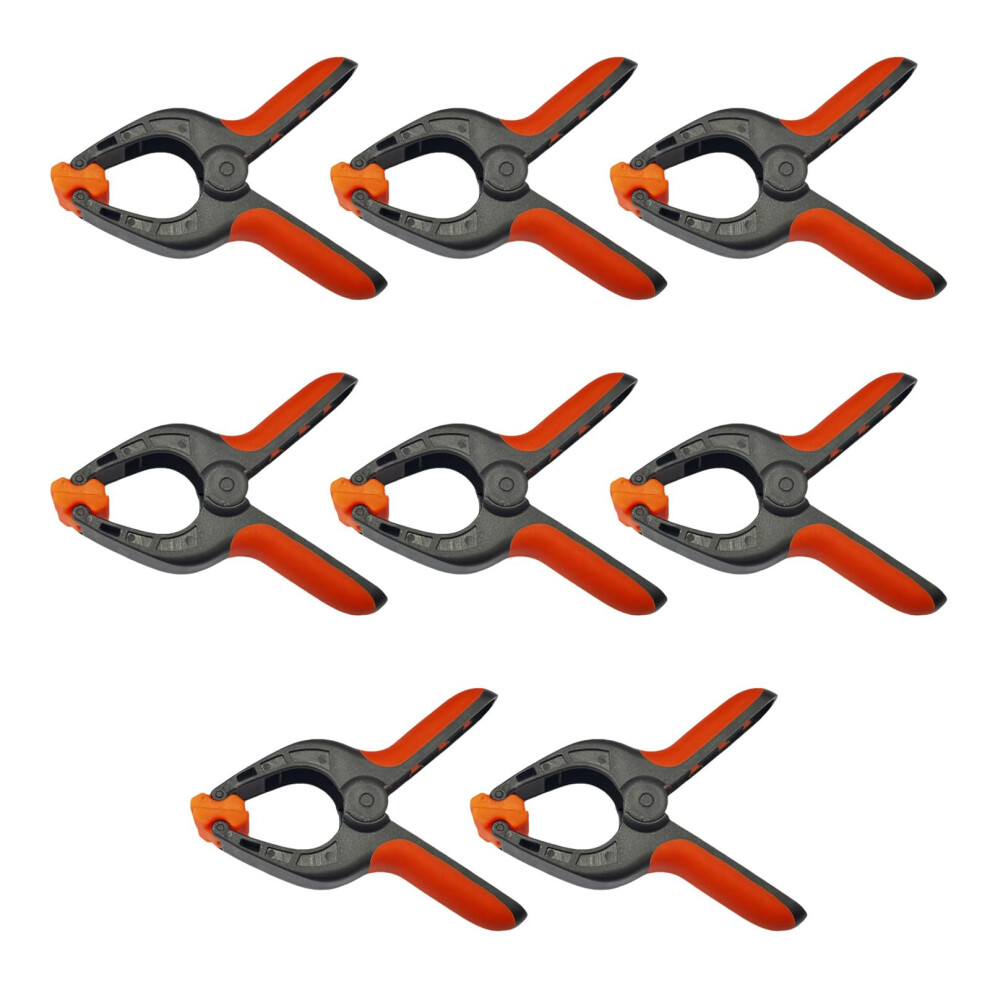 Spring Toggle Clamps 8Pcs Set For Woodworking Middle Frame Bracket Fixing Photo Studio Background Pipe Clamp 9354506643225