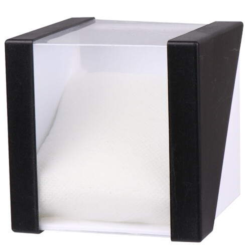 3Pcs De Armazenamento Plástico Para Relógio E (Preto) 2