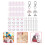 Conjunto De Chaveiro Com Pingente E Etiquetas Para Sacolas 7