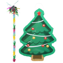 1 Set Julträdspiatina Juldekoration För Julfest Piñata Layout Prop