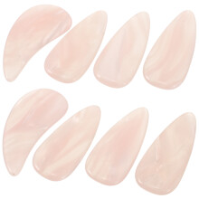 8Pcs Guzheng Nagel Fingerpicks Stränginstrument Resin Celluloid