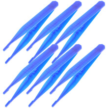 6Pcs Reptiler Matningspincett Plastkrok Matningshållare