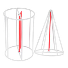 1 Set Geometriska Kroppar Cylinder Metalltråd 3D Modeller