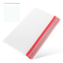 100Pcs Clear Resealable Bopp Bags High Adhesion Plastic Packaging Bags