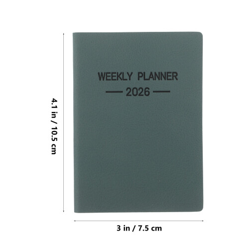 Small Planner: A7 Mini Veckoplaner För 2026 Schema Dagbok 1
