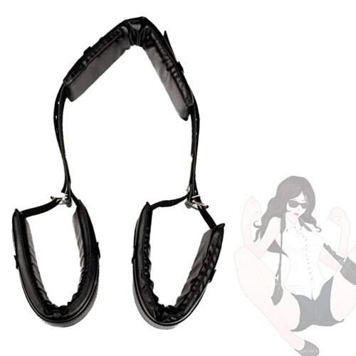 CBD2- PU Material Adjustable Bondage Sets Model CBD2 Unisex BDSM Kit PU Leather Bondage Wear