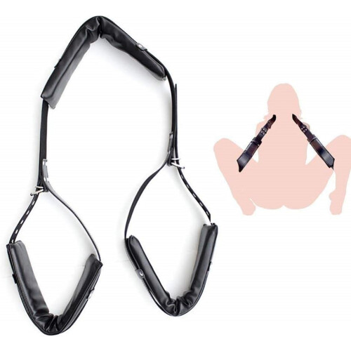 CBD2- PU Material Adjustable Bondage Sets Model CBD2 Unisex BDSM Kit PU Leather Bondage Wear 1