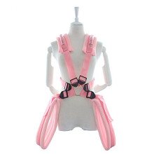 Bed Restraints Bondage Straps Set Soft Durable Adjustable Kit For Couples Pink