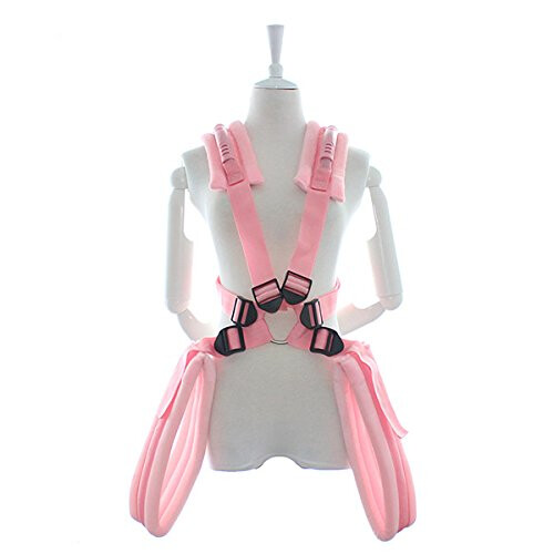 Bed Restraints Bondage Straps Set Soft Durable Adjustable Kit For Couples Pink