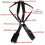 Bed Restraints Bondage Straps Set Soft Durable Adjustable Kit For Couples Pink 5