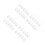 200 Stuks Schilder Ei DIY Decoratie (Wit, 5 Cm) 6