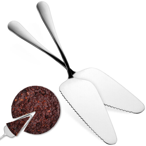 2 Stuks RVS Cake Serveren Voor Bruiloft En Pizza 2