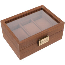 Horlogebox Vintage 3-Vakken Met