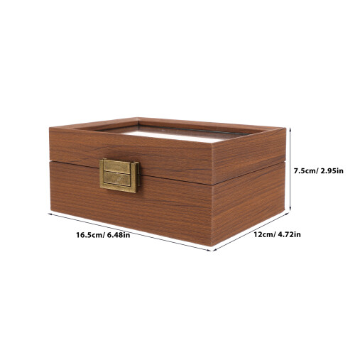 Horlogebox Vintage 3-Vakken Met 1