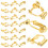 30 Clip-On Oorbellen -Gepiercde Oren 9
