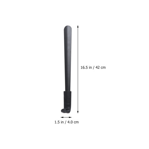 Black Shoehorn, Para De Inoxidable Marrón 1