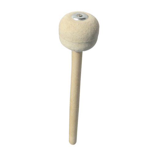 Wool Felt Snare Drum Beater Maple Wood Handle Percussion Accessory 2