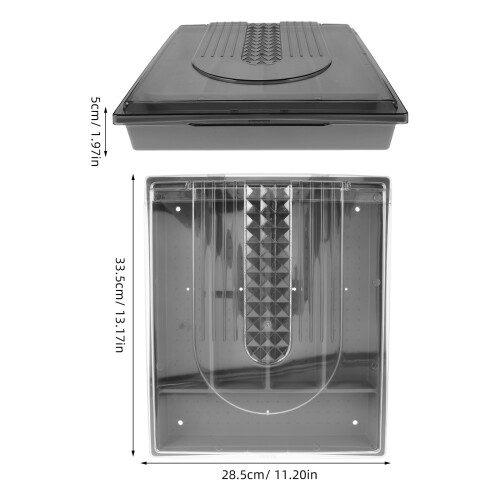 Caja Dividida Con Para Cubiertos Y Reutilizable Cocina 2