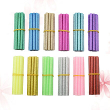 60 Pièces Bâtonnets Colle Chaude Mini Pour Artisanat 12 Couleurs