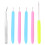6 Pièces Kit Quilling En Papier Avec Stylos , Perce Pinces 1