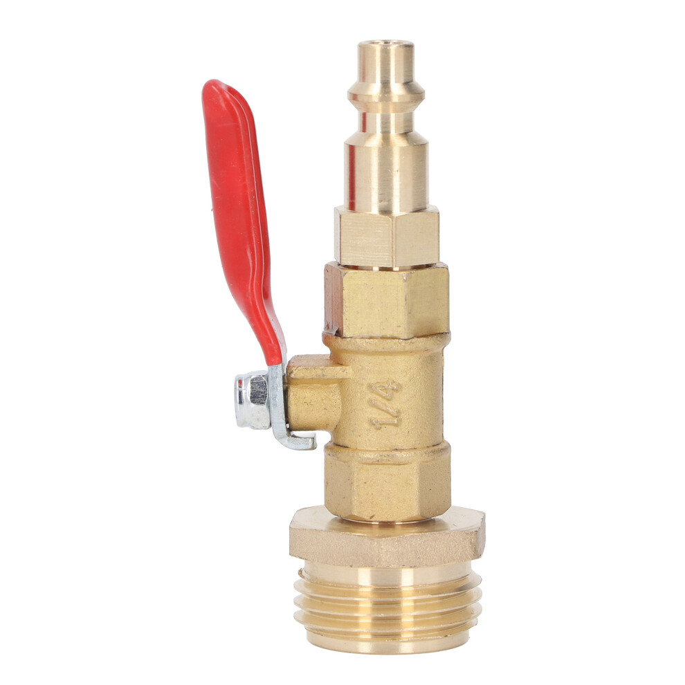 Corrosion-Resistant Brass Winterize Blowout Adapter 1/4In Male With Ght Thread 9401357322257
