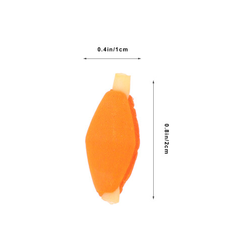 Fishing Float Strike Indicator Rör Fisketillbehör Orange 2
