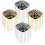 4 Pezzi Punk Con Rivetti Borchie E Frange Per Costumi 1