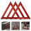 3 Pezzi Triangolo Sicurezza Riflettente 4