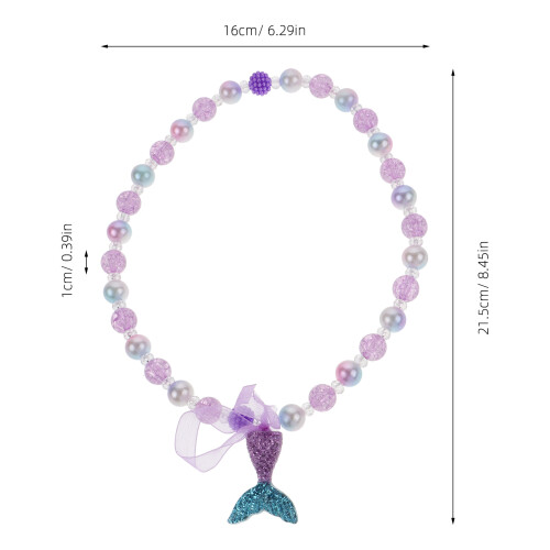 Conjunto Cauda , , Colar E Pulseira Para 1