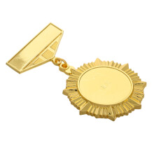 4Pcs Medalha De Crachá Pin Metal Vintage