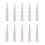10St 10 Ml Portabla Mini Påfyllbara Sprayflaskor Plast Nässprayer 2