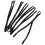 6Pcs Justerbara Elastiska Glasögonremmar Svart 4