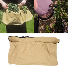 Bolsa de recogida plegable para la cintura, color caqui