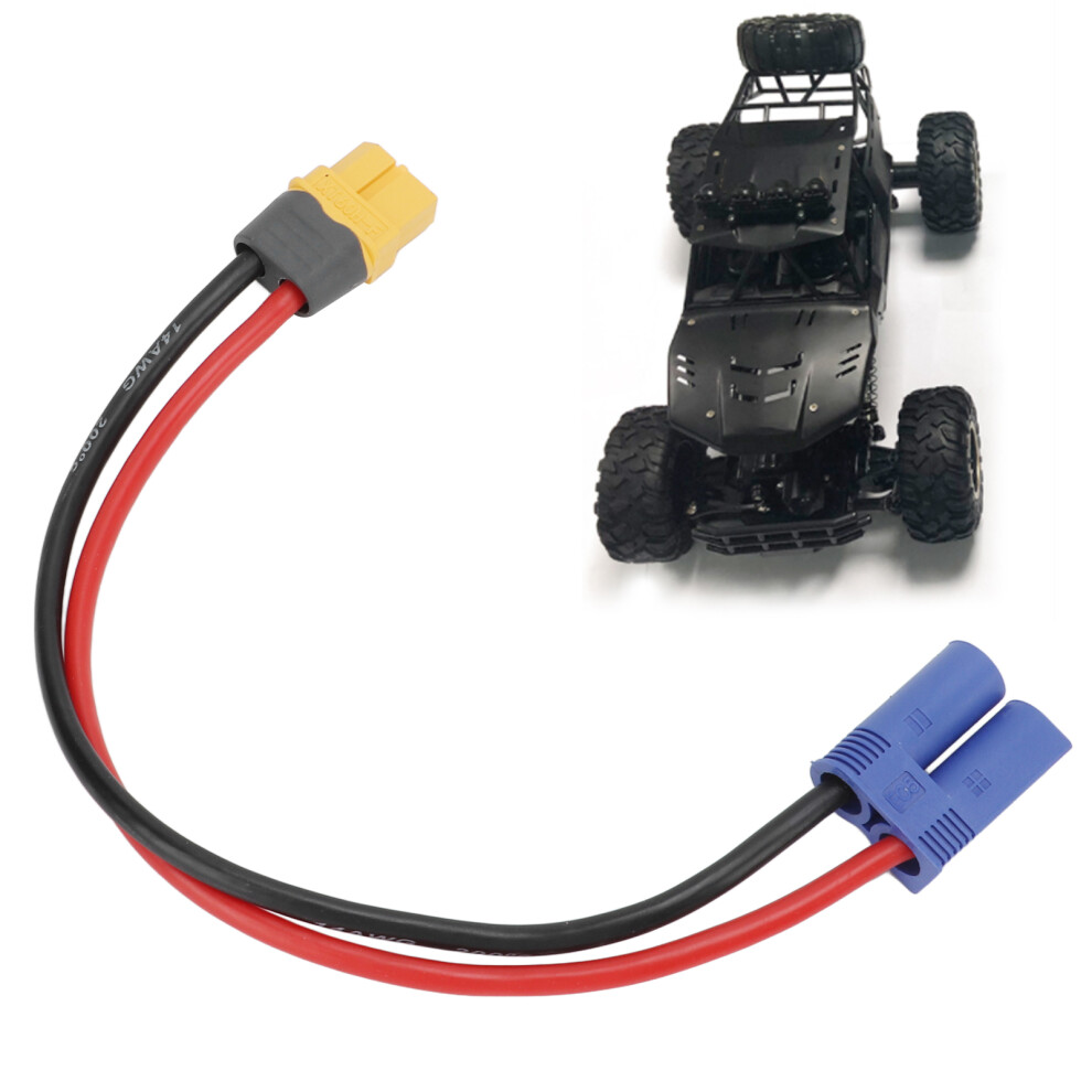 Rc Female To Ec5 Male Cable 14Awg High Current Xt60hf Connector Adapter 9371357323762