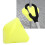 Freediving Accessory ABS Material Compact Corrosion-Resistant Rope Fixer Yellow 14