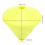 Freediving Accessory ABS Material Compact Corrosion-Resistant Rope Fixer Yellow 3
