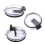 3 Styck Vattenglas Tätskålar Med Täcklock ( ) 7
