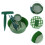 5Pcs Green Gardening Tool Set Soil Dibber Seeder Durable Plastic 10