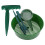 5Pcs Green Gardening Tool Set Soil Dibber Seeder Durable Plastic 9