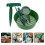5Pcs Green Gardening Tool Set Soil Dibber Seeder Durable Plastic 11