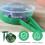 5Pcs Green Gardening Tool Set Soil Dibber Seeder Durable Plastic 6