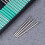 30Pcs 2,35 Mm Diameter Diamantmonterade Slipningsbitar Huvuden 11