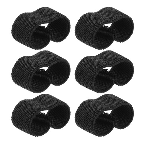 6St Breddstraps Hållare Elastiska Bandväsks Ryggsäcksband