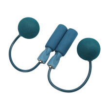Seilloses Springseil für Fitness & Fettverbrennung, verstellbar, Blau