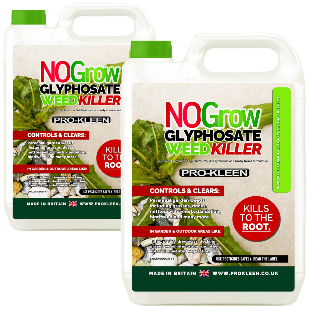 Pro-Kleen (8L) Nogrow Glyphosate Weed Killer